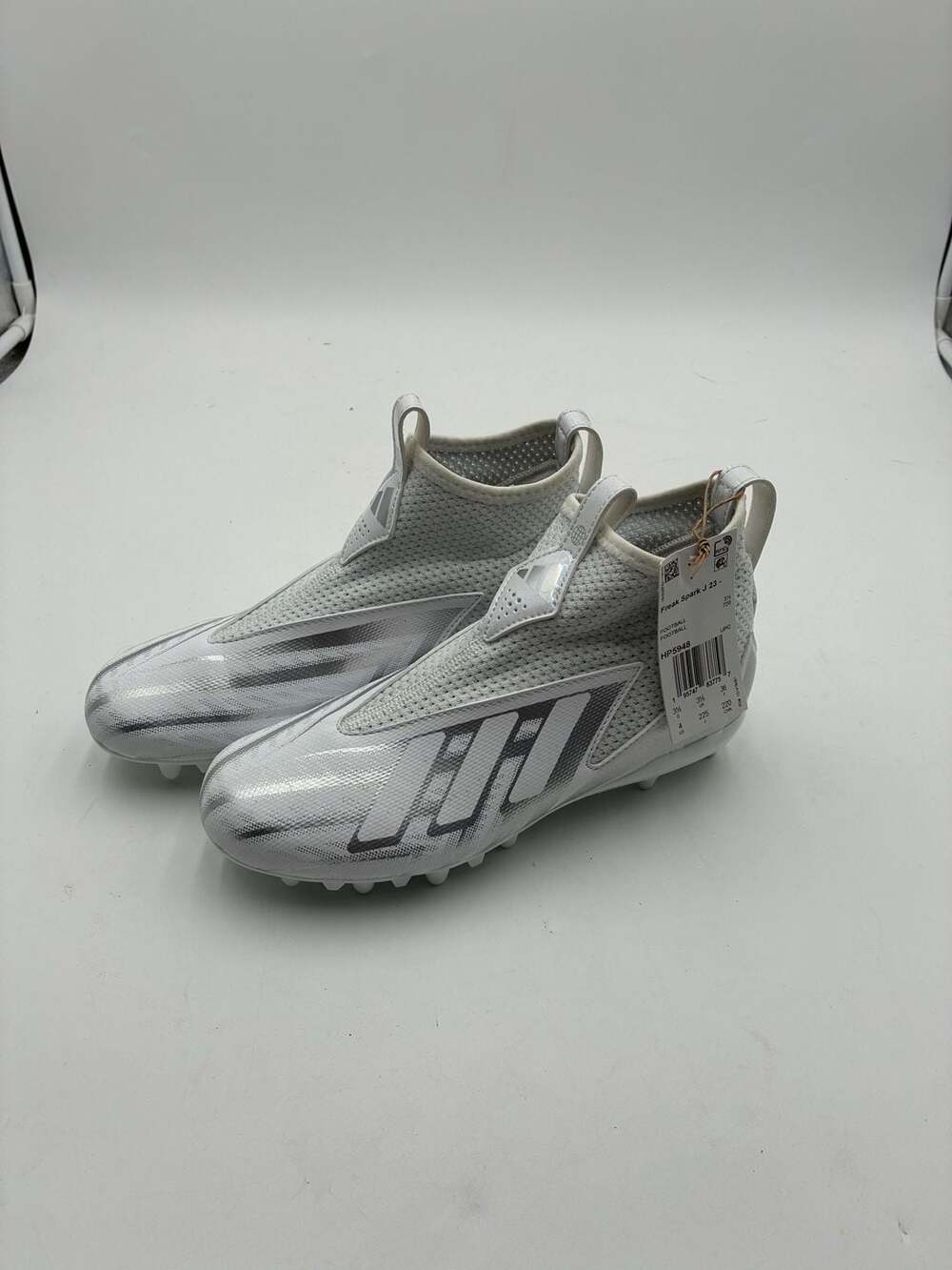 Adidas Freak Spark 23 Junior Football Cleats White/Silver Metallic